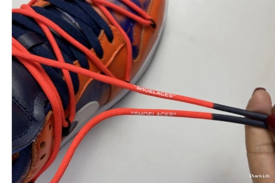 Nike  Low Perple White O-W Orange SB CT0856-801 x Dunk 0302